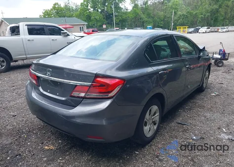 2015 Honda Civic Lx from USA, damaged, VIN 2HGFB2F56FH547508